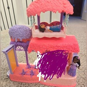 Disney Enchanto Isabel’s house with isabel and mirabelle dolls